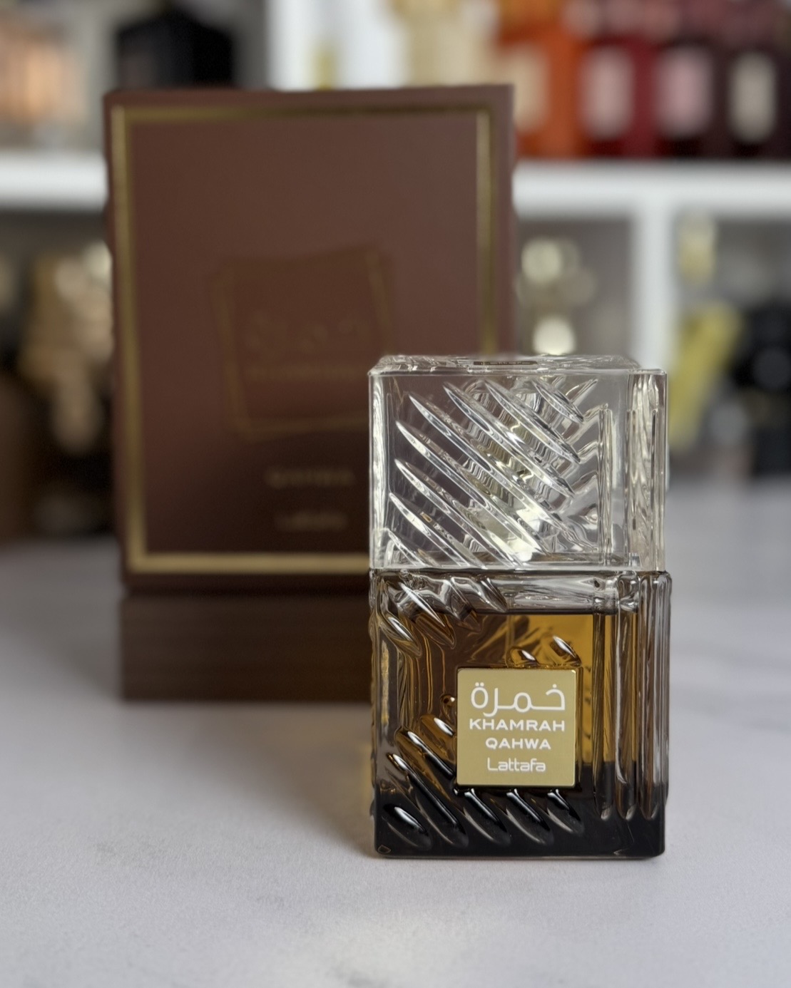 عطر ادکلن لطافه خمره قهوه اورجینال